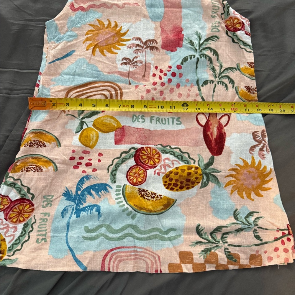 Paper Heart Anthropology Colorful Tropical Print Dress/shirt - Picture 10 of 11